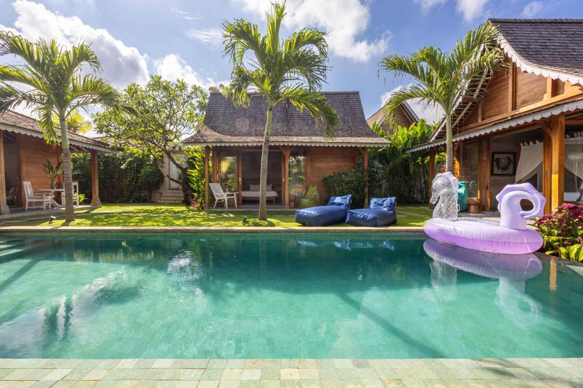 Villa Du Bah - Family Gateway 3Br Villa 12Min To Beach With Private Pool And Parking Kerobokan Exterior foto